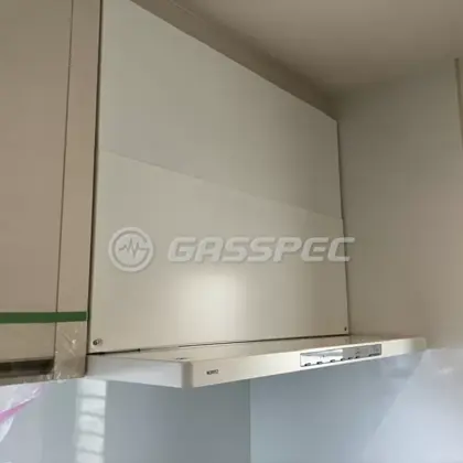 施工後のレンジフード（ノーリツ NFG9S21MWH）