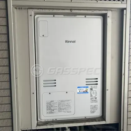 施工後の暖房熱源機（リンナイ RUFH-A2400AU2-3(A)）