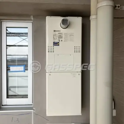施工後の暖房熱源機（ノーリツ GTH-C2460AW3H-T-1 BL）