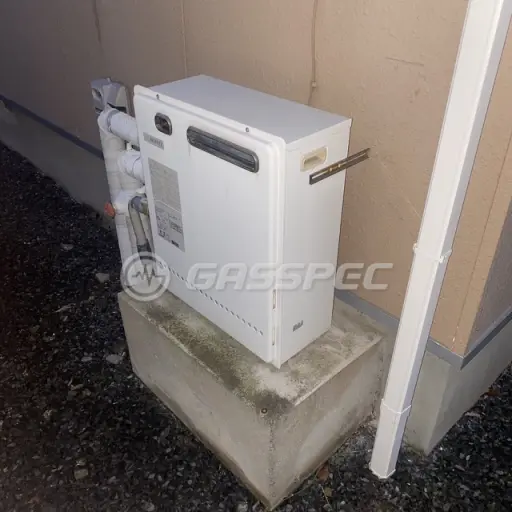 交換前の給湯器（ノーリツ GT-2427SARX）