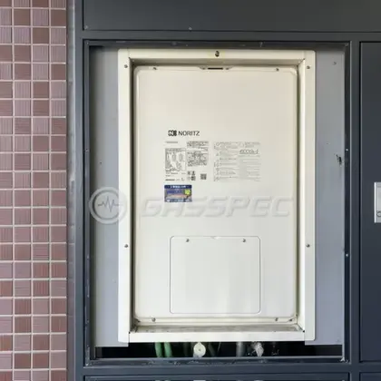 施工後の暖房熱源機（ノーリツ GTH-C2461AW3H-PFF-1 BL）