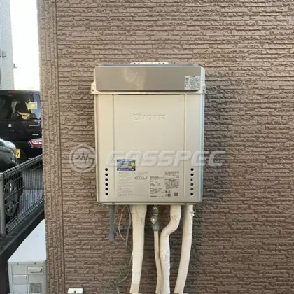 施工後の給湯器（ノーリツ GT-C2472SAW BL）