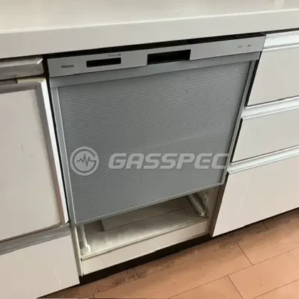 施工後のビルトイン食洗機（リンナイ RSW-405AA-SV）
