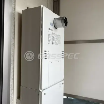 施工後の暖房熱源機（ノーリツ GTH-2454SAW3H-T BL）