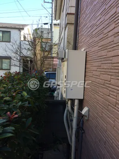 施工後の給湯器（ノーリツ GT-C2452SAWX-2 BL）