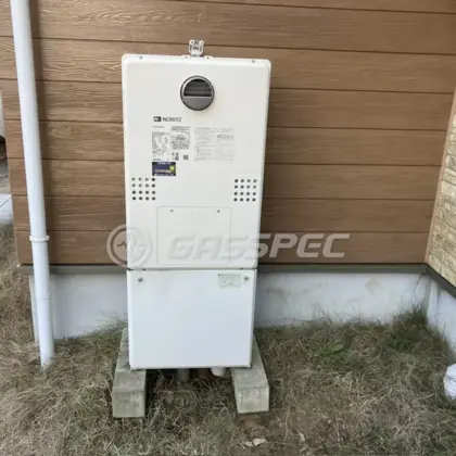 施工後の暖房熱源機（ノーリツ GTH-C2460AW3H-1 BL）