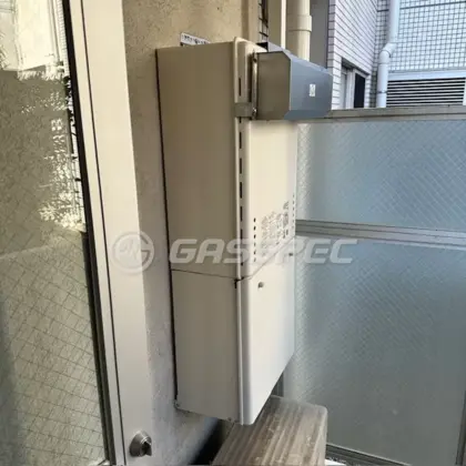 施工後の給湯器（ノーリツ GT-2070SAW BL）