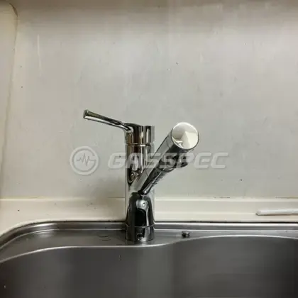 施工後の水栓・蛇口（TOTO TKS05305JA）