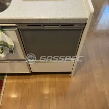 施工後のビルトイン食洗機（パナソニック NP-45VS9S）