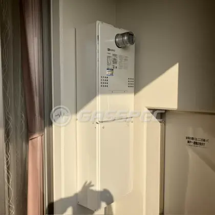 施工後の暖房熱源機（ノーリツ GTH-C2460AW3H-T-1 BL）