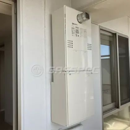 施工後の暖房熱源機（ノーリツ GTH-CP2460AW3H-T-1 BL）