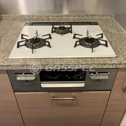 施工後のビルトインガスコンロ（リンナイ RS31AW36P49R7VW）