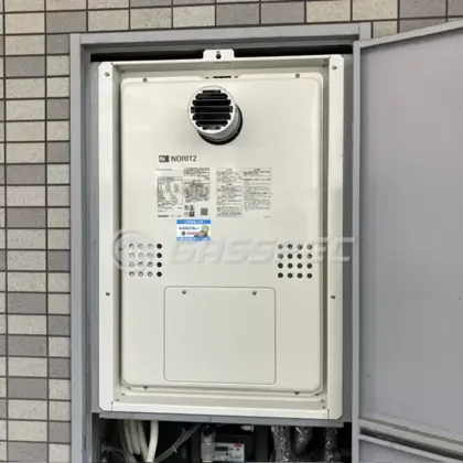 施工後の暖房熱源機（ノーリツ GTH-2454SAW3H-T BL）