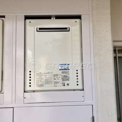 施工後の給湯器（ノーリツ GT-2070SAW BL）