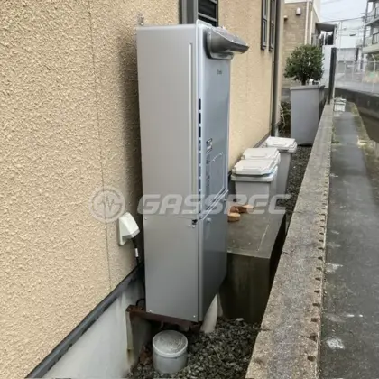 施工後の暖房熱源機（リンナイ RUFH-E2407AW2-3(A)）