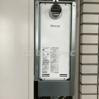 施工後の給湯器（リンナイ RUX-SA1616T(A)-E）