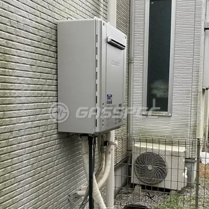 施工後の給湯器（ノーリツ GT-C2472SAW BL）