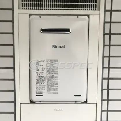 施工後の給湯器（リンナイ RUX-A1616W(A)-E）
