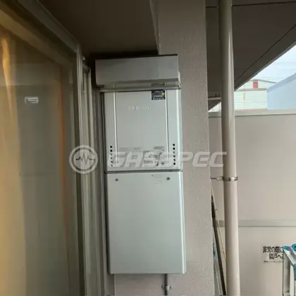 施工後の給湯器（ノーリツ GT-C2472SAW BL）