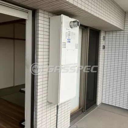 施工後の暖房熱源機（ノーリツ GTH-C2460AW3H-T-1 BL）