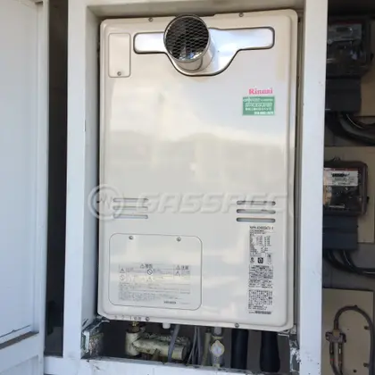 施工後の暖房熱源機（リンナイ RUFH-A2400SAT2-3）