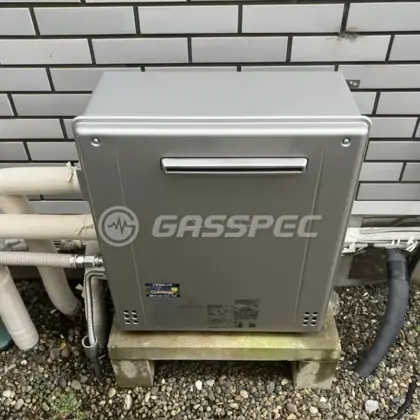 施工後の給湯器（ノーリツ GT-C2472SAR BL）