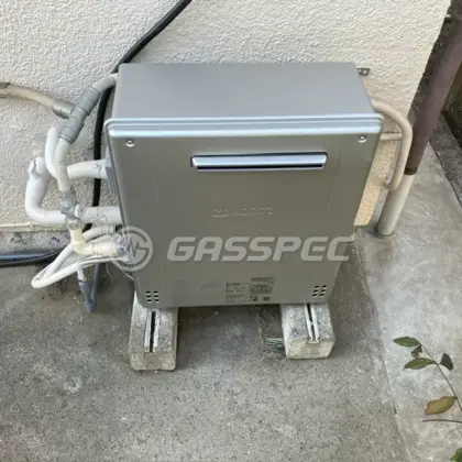 施工後の給湯器（ノーリツ GT-C2472SAR BL）