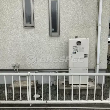 施工後の暖房熱源機（ノーリツ GTH-C2461AW6H-1 BL）