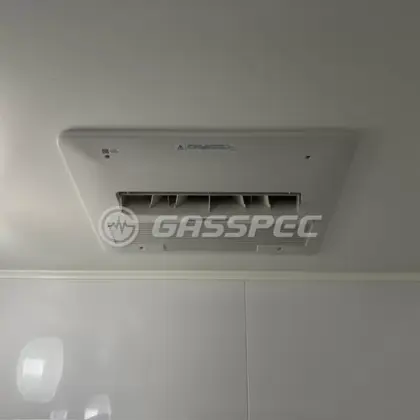 施工後の浴室乾燥機（ノーリツ BDV-4106AUKNC-J3-BL）