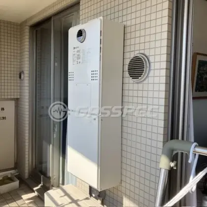 施工後の暖房熱源機（ノーリツ GTH-C2460AW3H-1 BL）