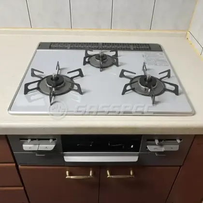 施工後のビルトインガスコンロ（リンナイ RS31AW36P49R7VW）