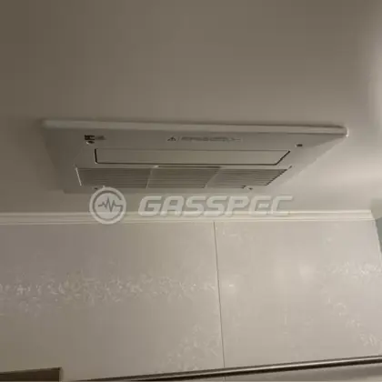 施工後の浴室乾燥機（ノーリツ BDV-3307AUKNSC-J3-BL）