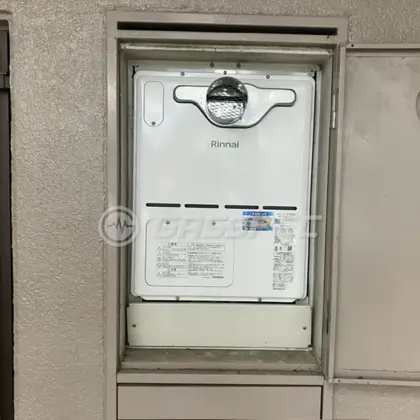施工後の暖房熱源機（リンナイ RVD-A2400SAT(B)）