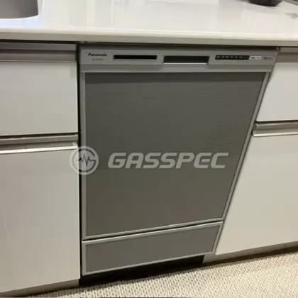 施工後のビルトイン食洗機（パナソニック NP-45RD9S）
