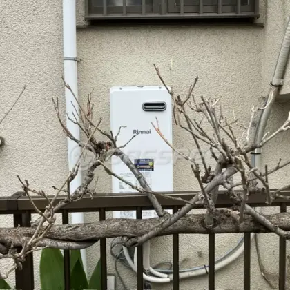 施工後の暖房熱源機（リンナイ RH-61W(B)）