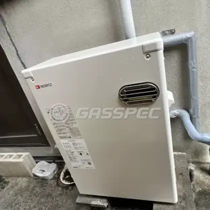 施工後の給湯器（ノーリツ OQB-4706Y）