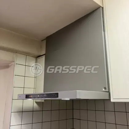 施工後のレンジフード（ノーリツ NFG6S25MSV）