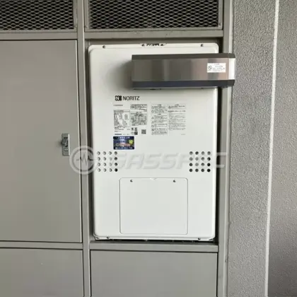 施工後の暖房熱源機（ノーリツ GTH-2454AW3H BL）