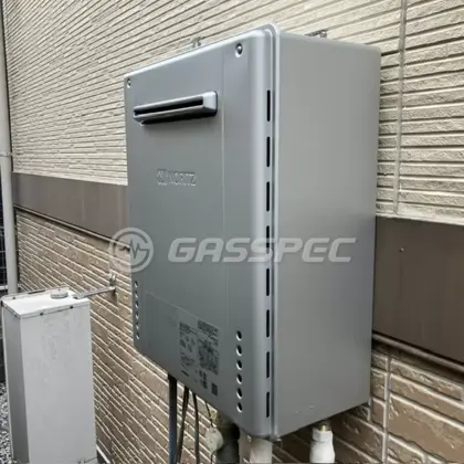 施工後の給湯器（ノーリツ GT-C2072SAW BL）