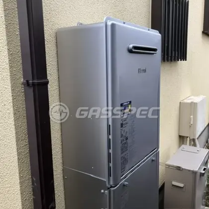 施工後の給湯器（リンナイ RUF-E2406AW(A)）