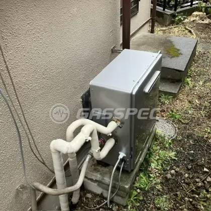 施工後の給湯器（リンナイ RFS-E2008SA(B)）