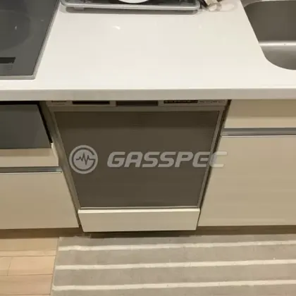 施工後のビルトイン食洗機（パナソニック NP-45RD9S）