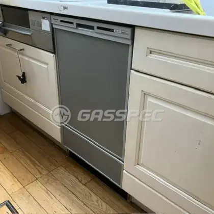 施工後のビルトイン食洗機（パナソニック NP-45VD9S）