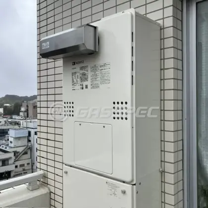 施工後の暖房熱源機（ノーリツ GTH-2454AW3H BL）