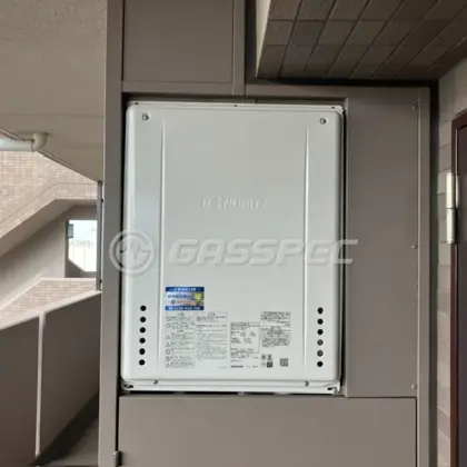 施工後の給湯器（ノーリツ GT-2070SAW-TB BL）