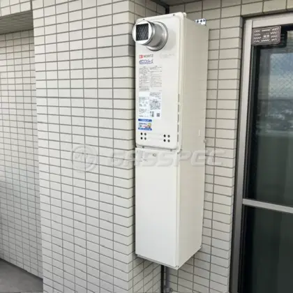 施工後の給湯器（ノーリツ GT-C2063AWX-T BL）