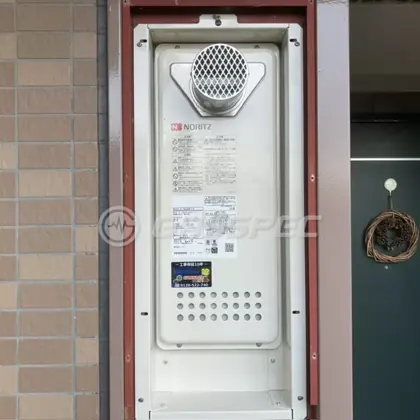 施工後の給湯器（ノーリツ GT-1653SAWX-T-4 BL）