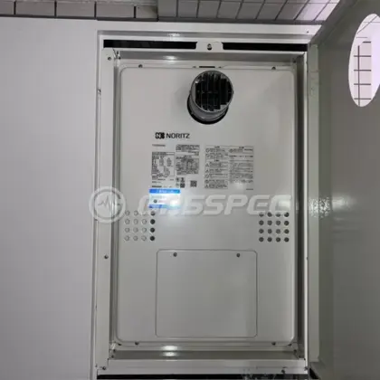 施工後の暖房熱源機（ノーリツ GTH-2454SAWD-T BL）