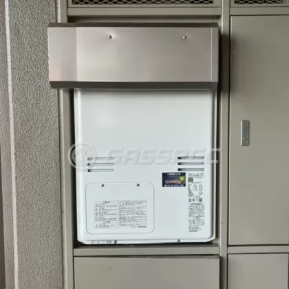 施工後の暖房熱源機（リンナイ RUFH-A2400SAW2-3(A)）