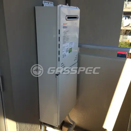 施工後の給湯器（ノーリツ GT-C2452AWX-2 BL）